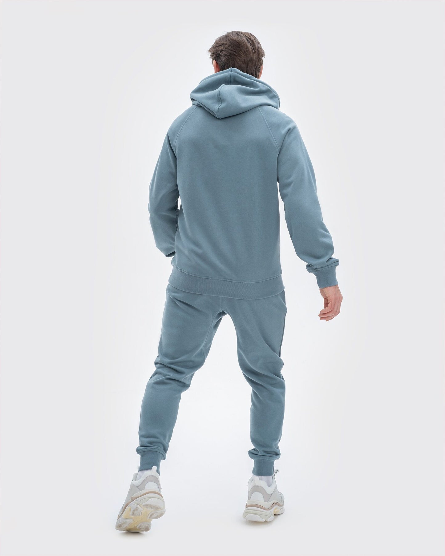 Lightweight Hoodie Mineral Blue