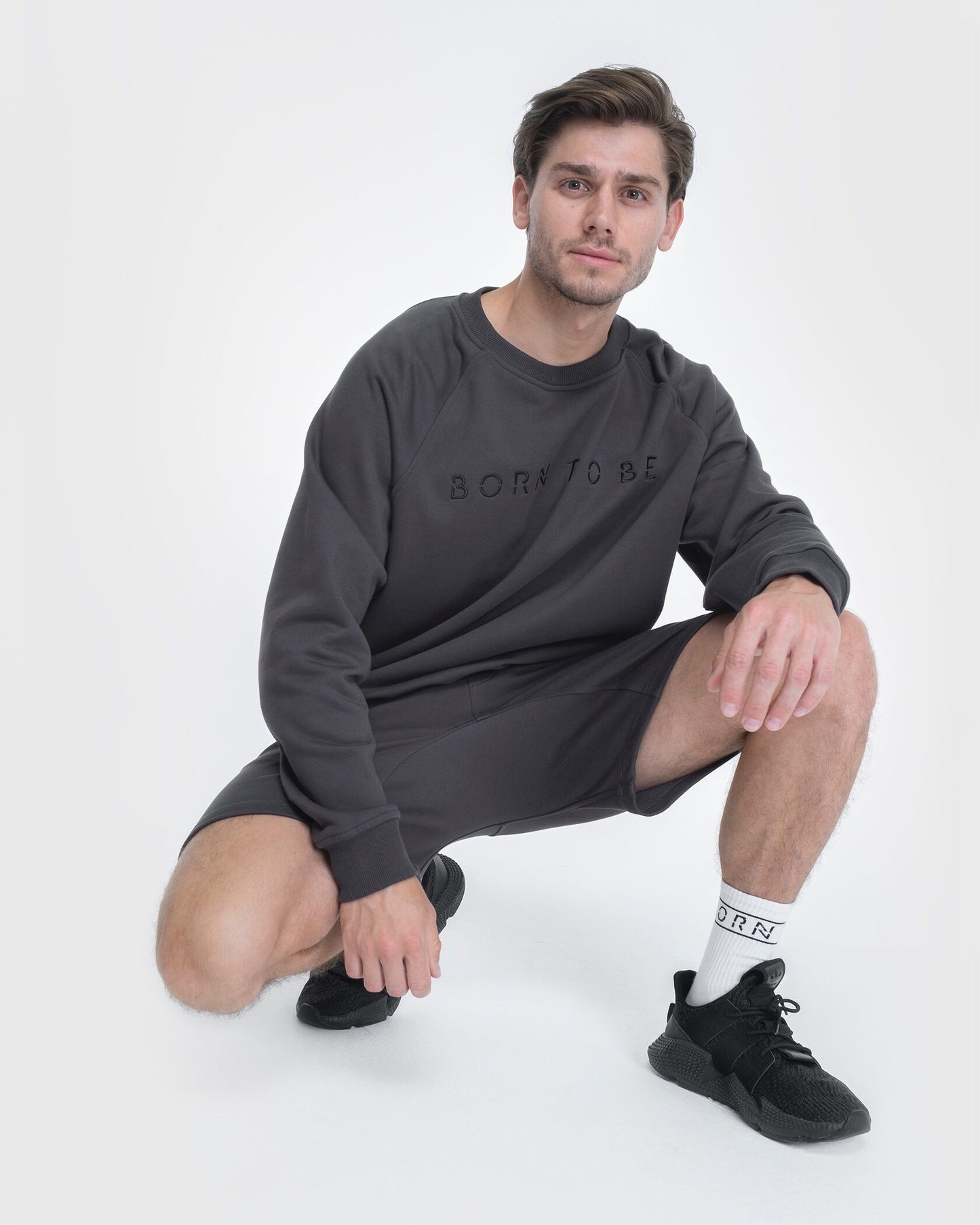 Lightweight Sweatshirt Dark Grey