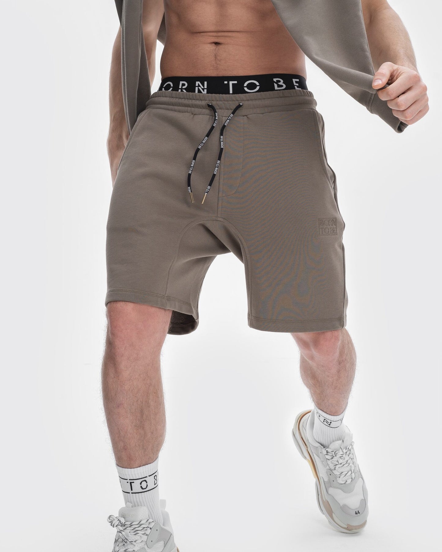 Shorts Stone Grey