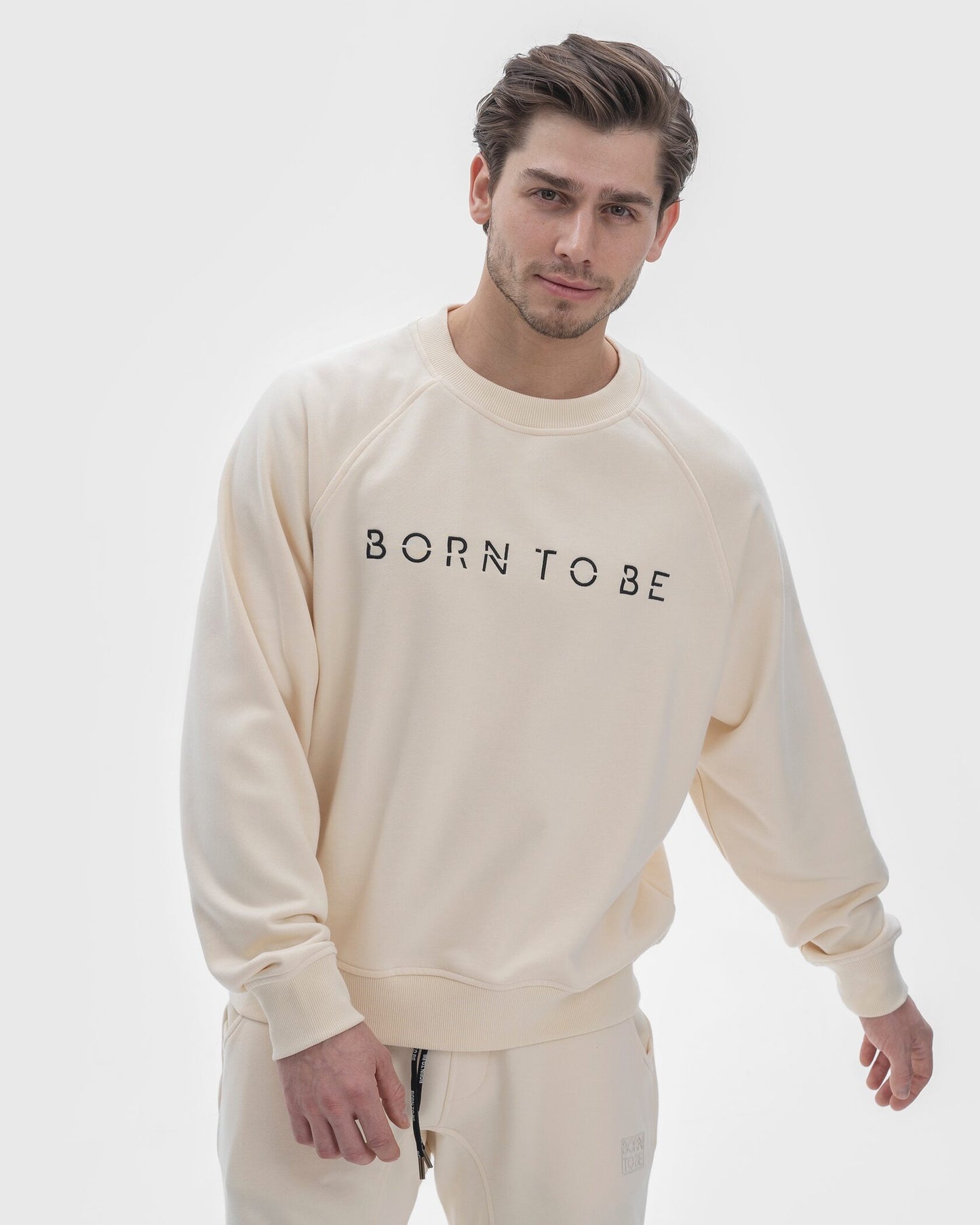 Lightweight Sweatshirt Beige