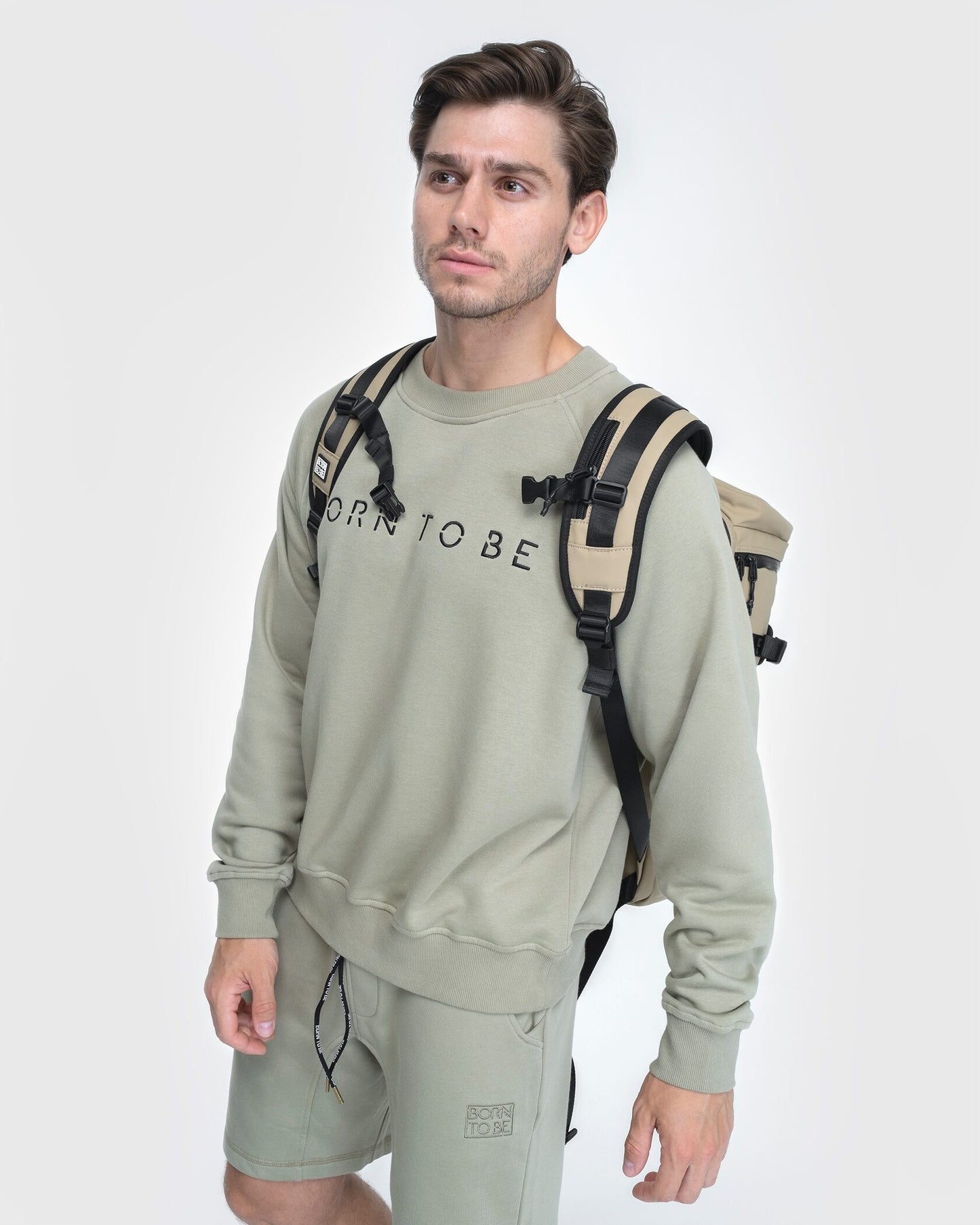 Lightweight Sweatshirt Olive