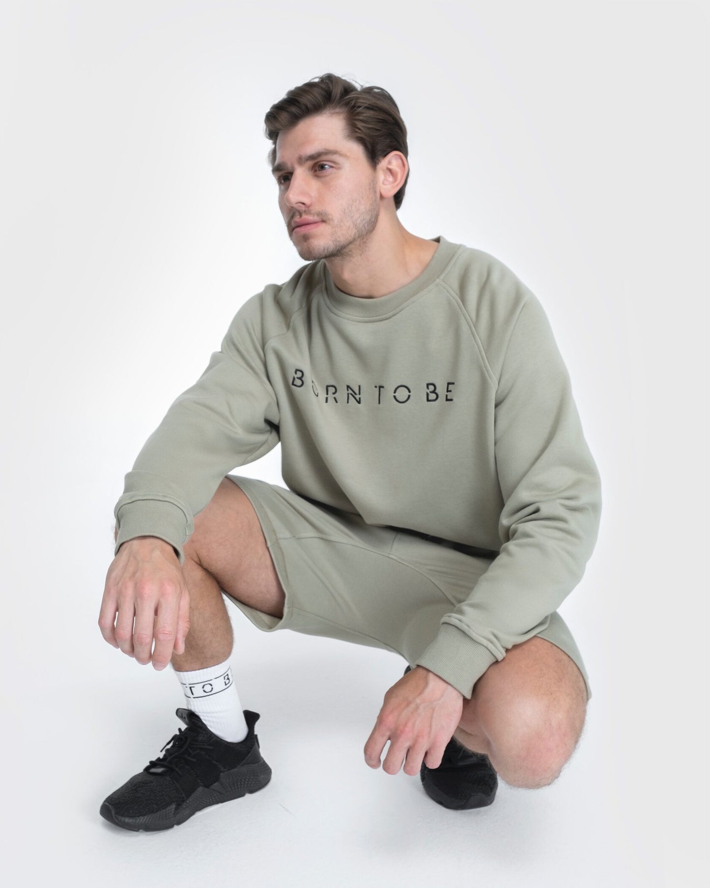 Lightweight Sweatshirt Olive