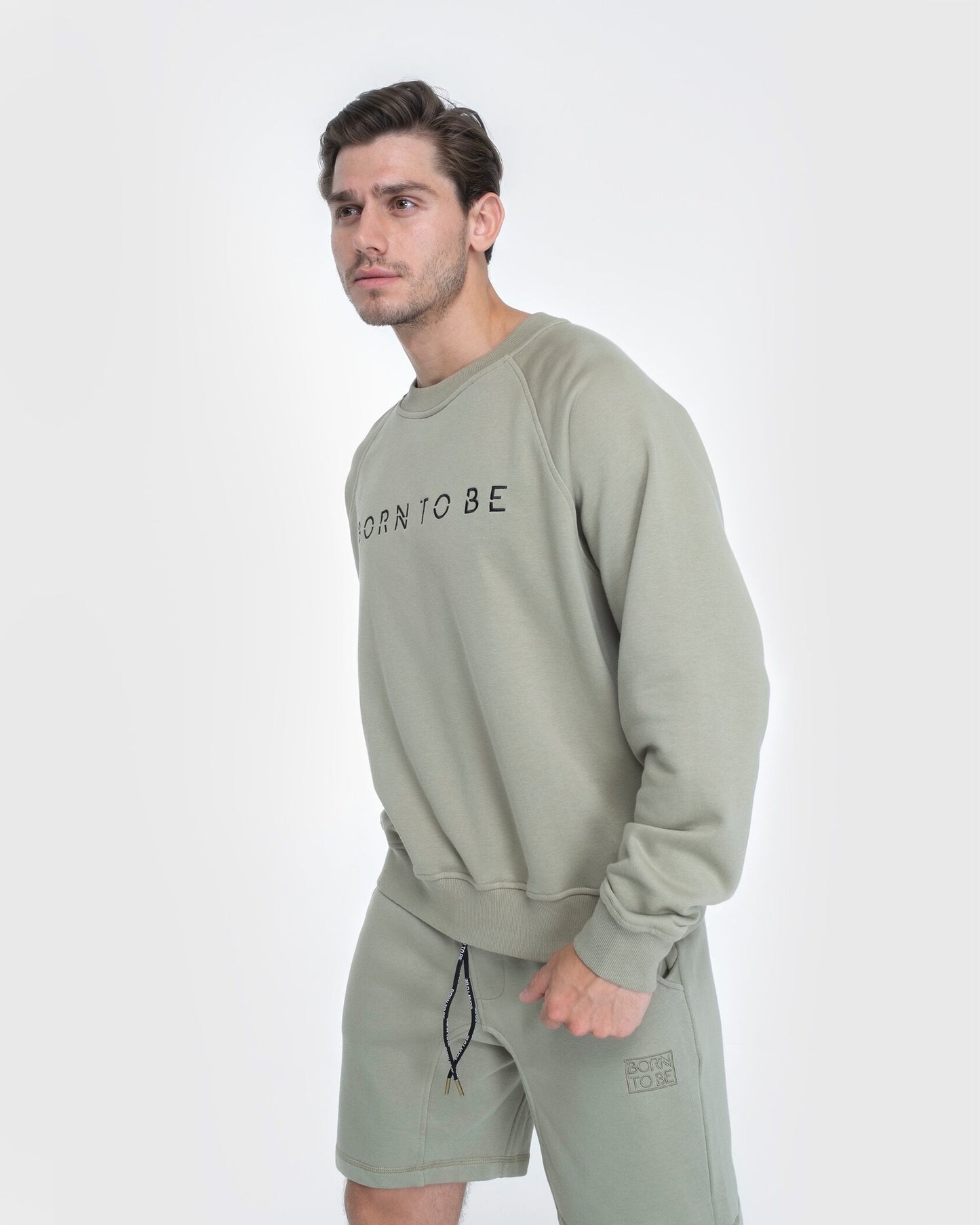 Lightweight Sweatshirt Olive