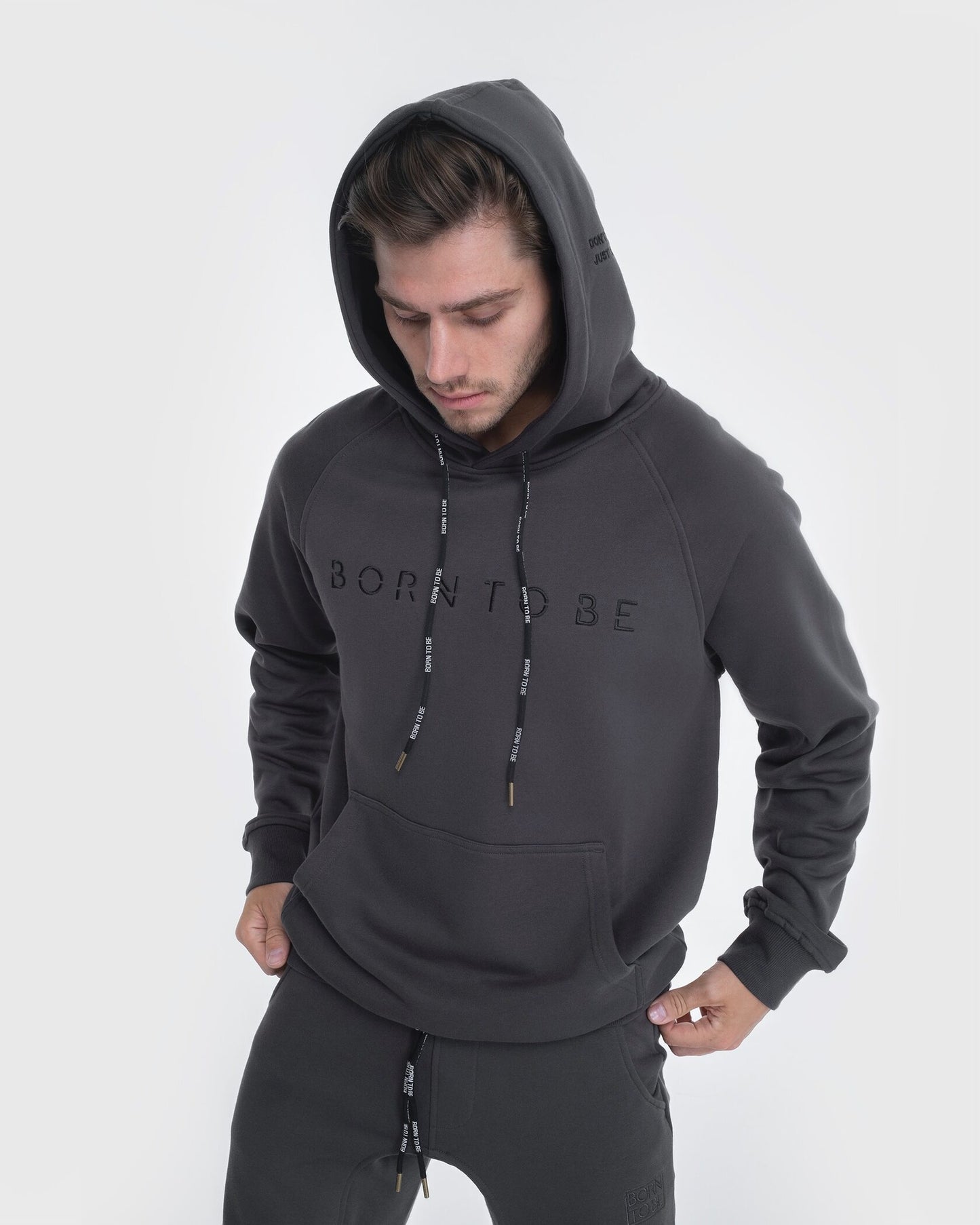 Lightweight Hoodie Dark Grey