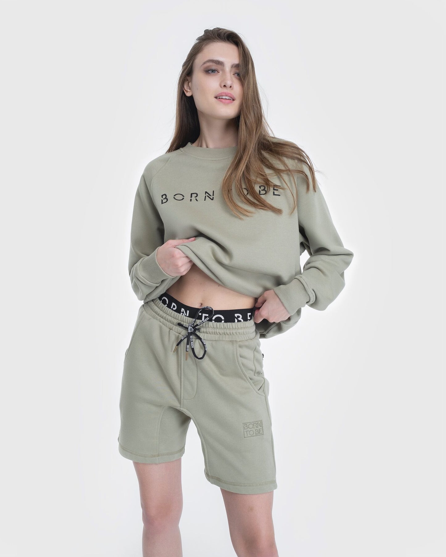 Lightweight Sweatshirt Olive