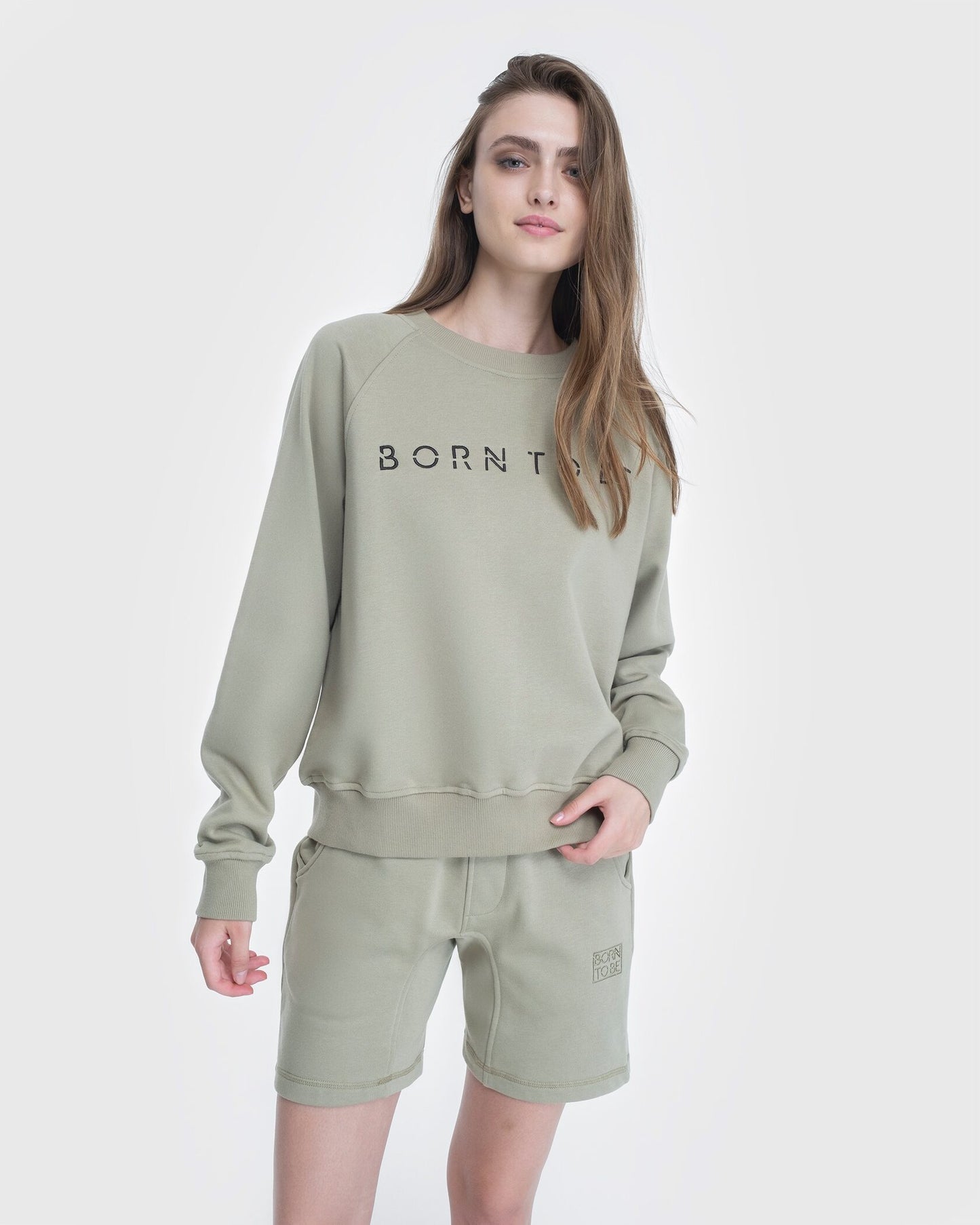 Lightweight Sweatshirt Olive