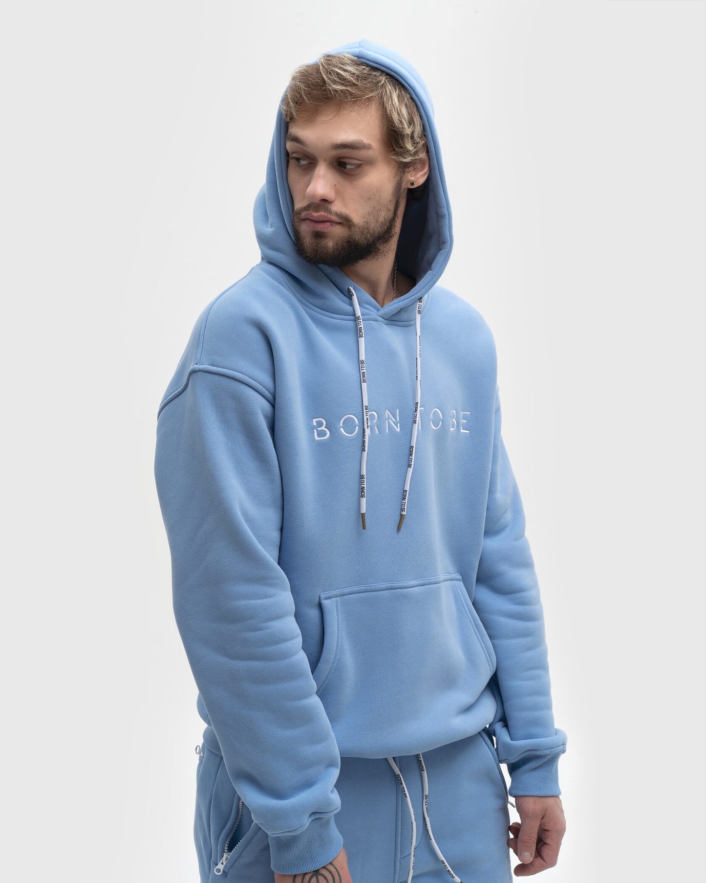 Warm Up Hoodie Blue