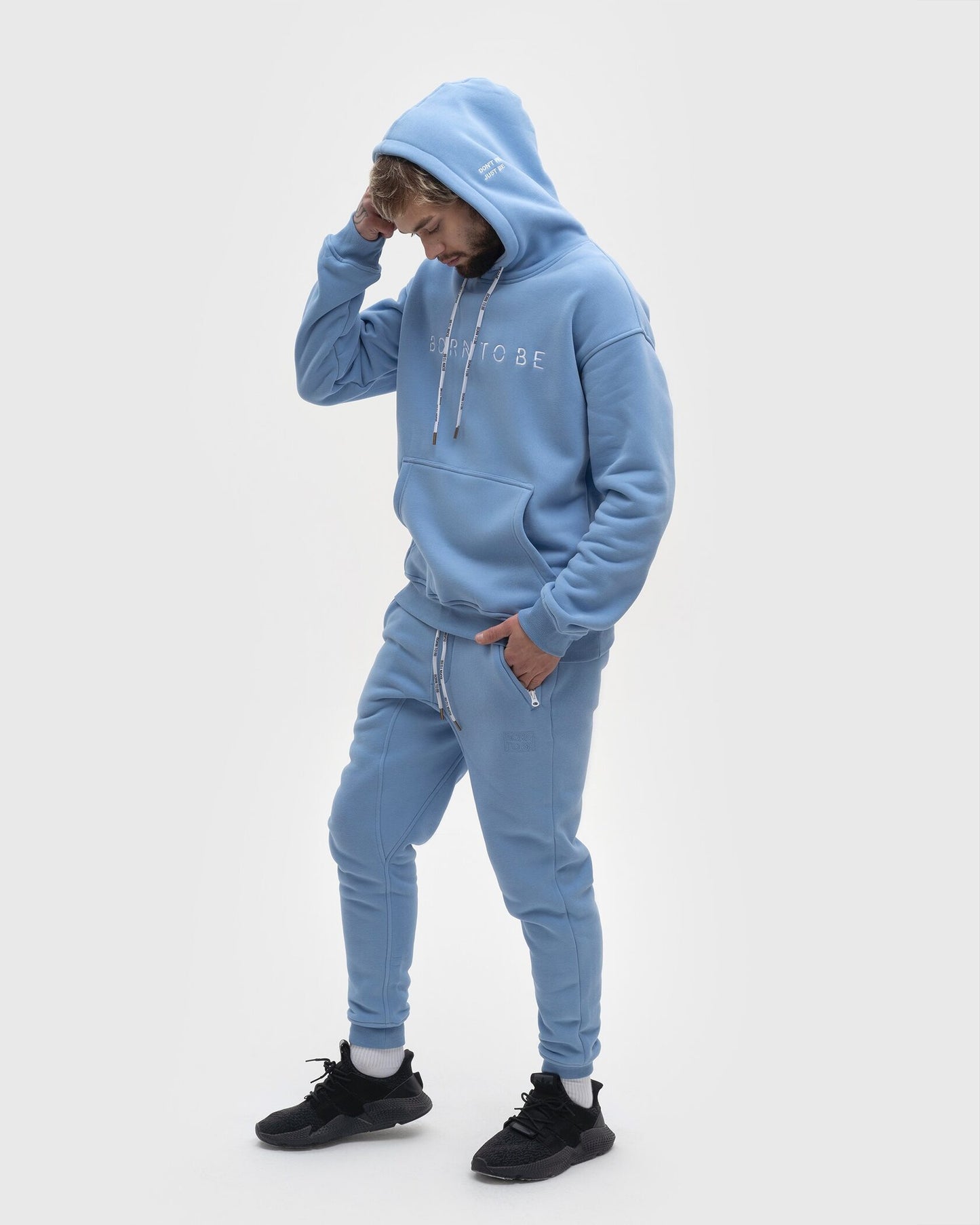 Warm Up Hoodie Blue