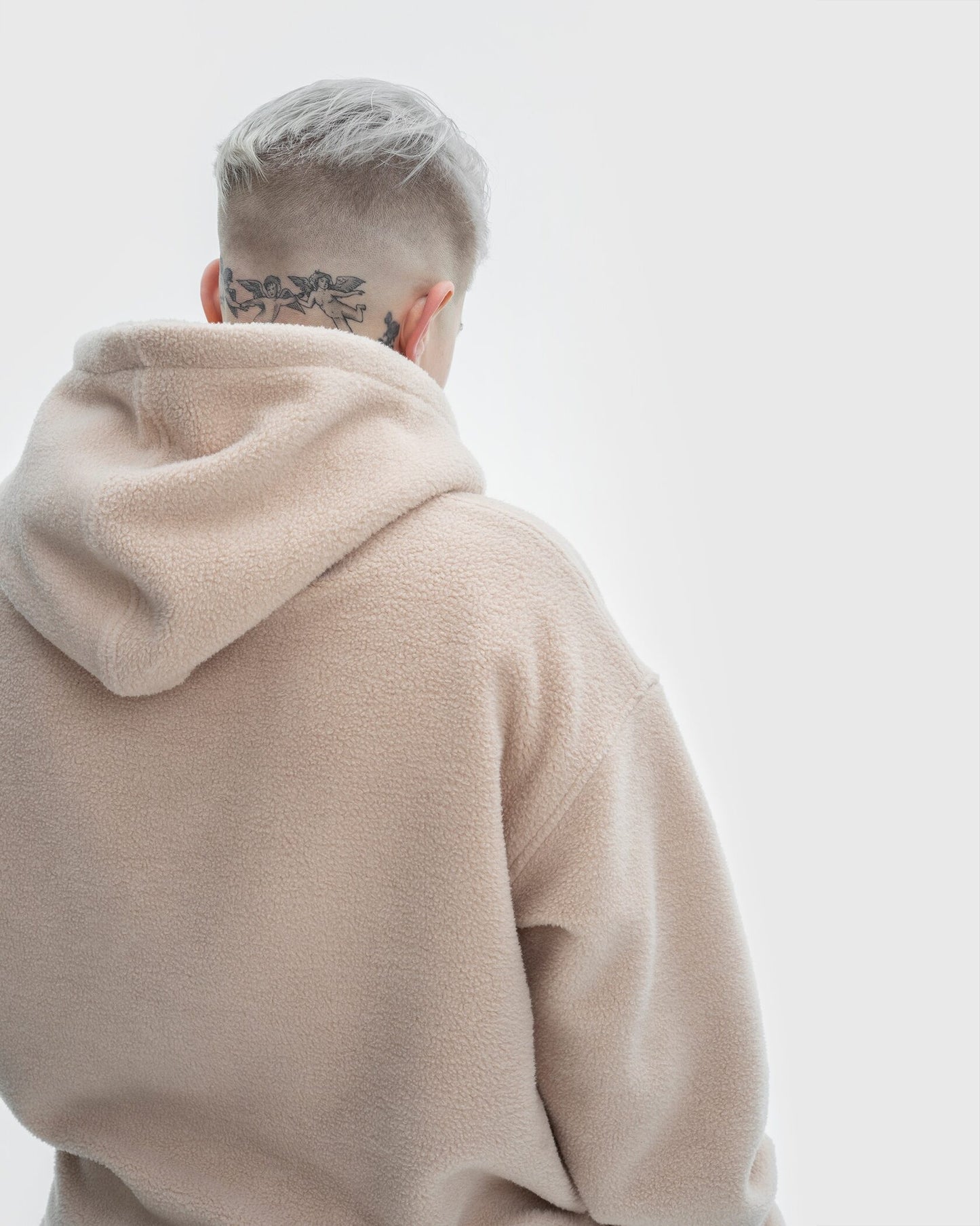 Sherpa Hoodie Beige